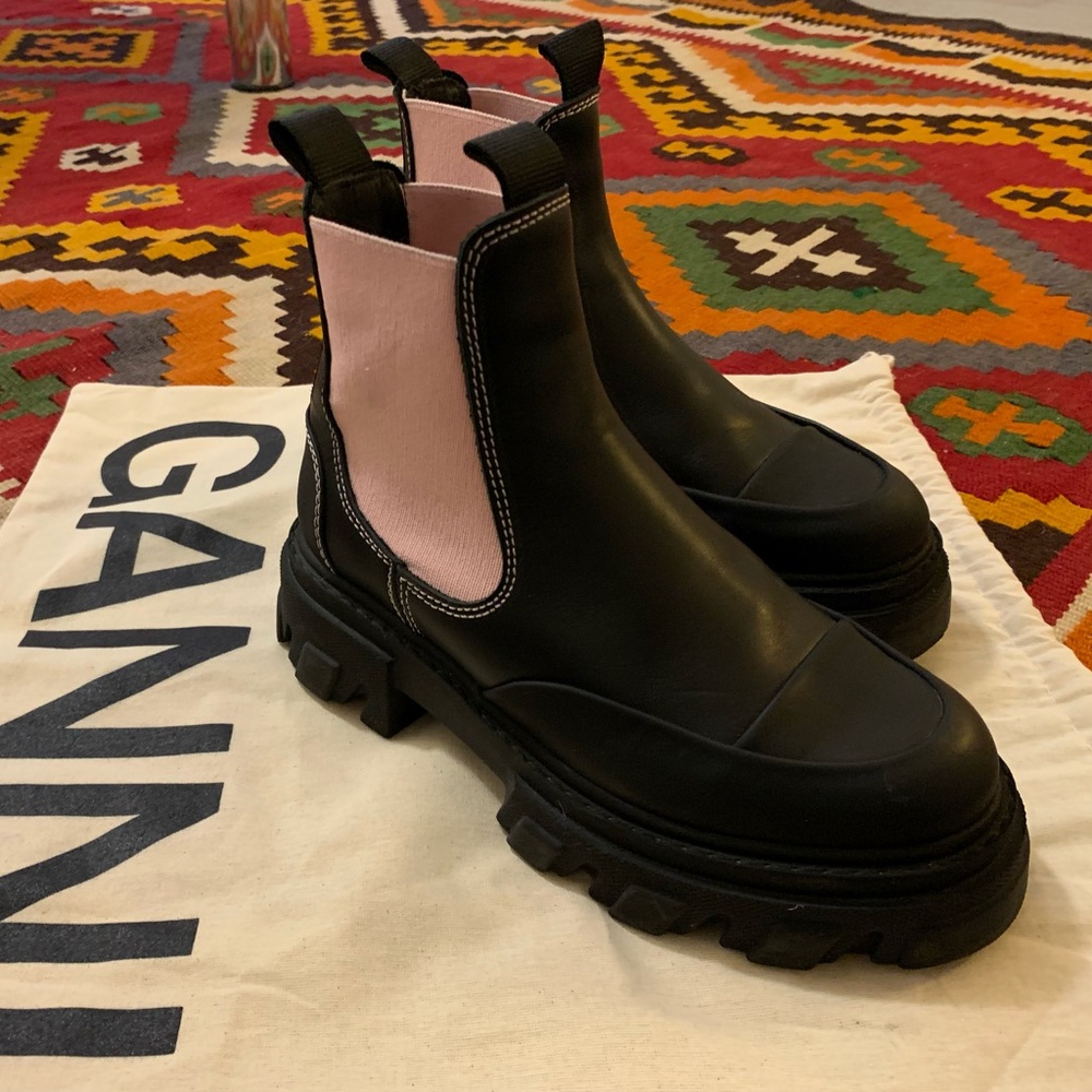 Ganni Chelsea Ankle Boots